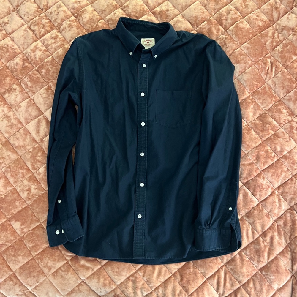 Brooks Brothers Navy Oxford XL